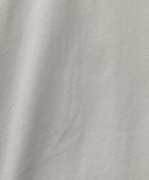 NIKE（ナイキ）NIKE (ナイキ) stussy (ステューシー) コラボプリントTシャツ ホワイト×オレンジ サイズ:Lの古着・服飾アイテム