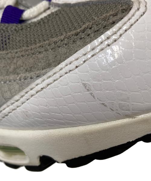 NIKE（ナイキ）NIKE (ナイキ) AIR MAX 95 LV8 ホワイト×パープル サイズ:25.5cmの古着・服飾アイテム