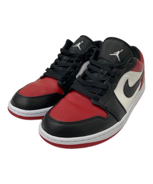 NIKE（ナイキ）NIKE (ナイキ) AIR JORDAN 1LOW ブラック×レッド サイズ:28.5cmの古着・服飾アイテム