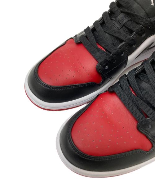 NIKE（ナイキ）NIKE (ナイキ) AIR JORDAN 1LOW ブラック×レッド サイズ:28.5cmの古着・服飾アイテム