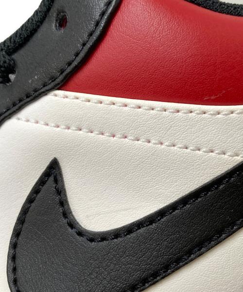 NIKE（ナイキ）NIKE (ナイキ) AIR JORDAN 1LOW ブラック×レッド サイズ:28.5cmの古着・服飾アイテム