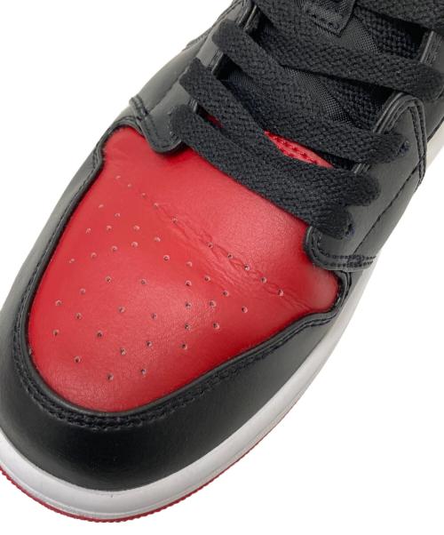 NIKE（ナイキ）NIKE (ナイキ) AIR JORDAN 1LOW ブラック×レッド サイズ:28.5cmの古着・服飾アイテム