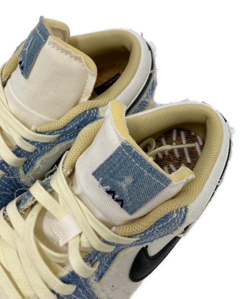 NIKE（ナイキ）NIKE (ナイキ) AIR JORDAN 1 LOW SE ホワイト×ブルー サイズ:28.5cmの古着・服飾アイテム