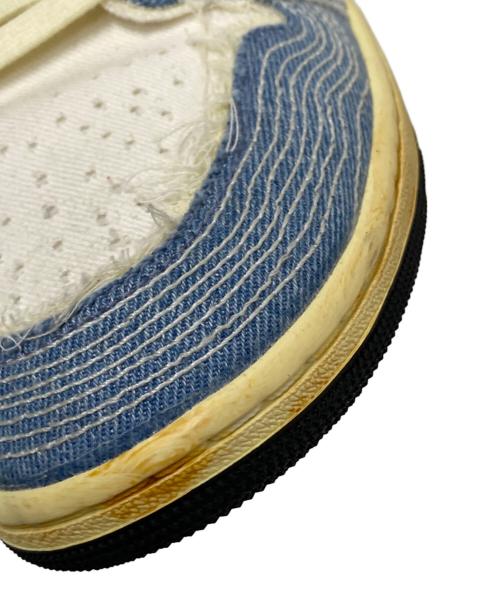 NIKE（ナイキ）NIKE (ナイキ) AIR JORDAN 1 LOW SE ホワイト×ブルー サイズ:28.5cmの古着・服飾アイテム