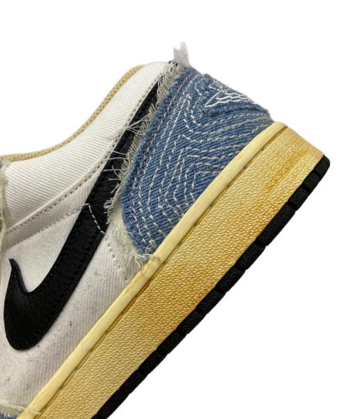 NIKE（ナイキ）NIKE (ナイキ) AIR JORDAN 1 LOW SE ホワイト×ブルー サイズ:28.5cmの古着・服飾アイテム