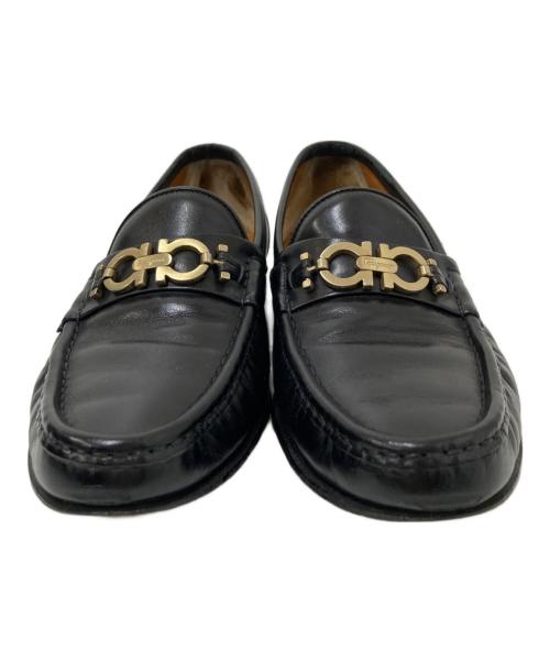 Salvatore Ferragamo（サルヴァトーレ フェラガモ）Salvatore Ferragamo (サルヴァトーレ フェラガモ) ガンチーニビットローファー ブラック サイズ:8Dの古着・服飾アイテム