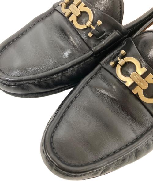 Salvatore Ferragamo（サルヴァトーレ フェラガモ）Salvatore Ferragamo (サルヴァトーレ フェラガモ) ガンチーニビットローファー ブラック サイズ:8Dの古着・服飾アイテム
