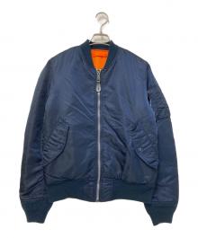 ALPHA（アルファ）の古着「MA-1 TIGHT」｜ネイビー