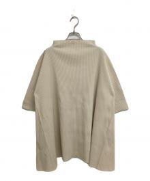 me ISSEY MIYAKE（ミーイッセイ ミヤケ）の古着「プリーツカットソー」｜ホワイト