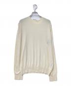 CELINEセリーヌ）の古着「デザインニット」｜ホワイト