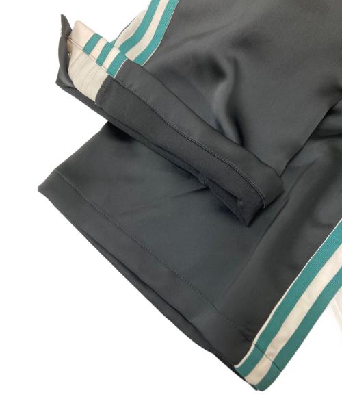 adidas（アディダス）adidas (アディダス) OG TRACK PANTS ブラック×グリーン サイズ:Sの古着・服飾アイテム