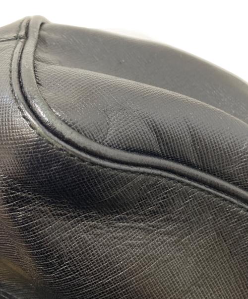 PRADA（プラダ）PRADA (プラダ) サフィアーノレザーボストンバッグ ブラック サイズ:下記参照の古着・服飾アイテム