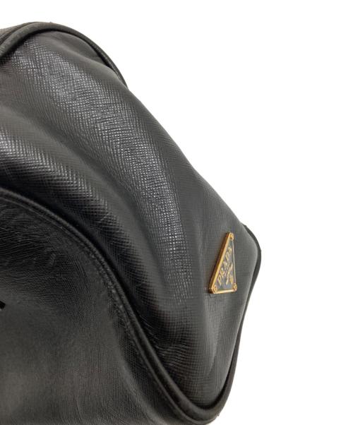 PRADA（プラダ）PRADA (プラダ) サフィアーノレザーボストンバッグ ブラック サイズ:下記参照の古着・服飾アイテム
