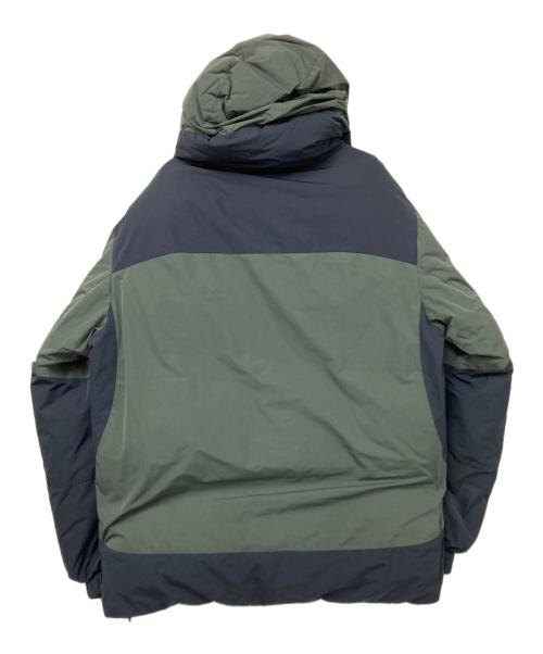 FIRST DOWN（ファーストダウン）FIRST DOWN (ファーストダウン) メモリースリムボリュームネックダウンジャケット オリーブ サイズ:XLの古着・服飾アイテム