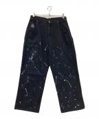 90909090）の古着「ペインターパンツ」｜ブラック