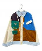 adidasアディダス）の古着「MELTING SADNESS」｜グリーン×ホワイト×ブルー