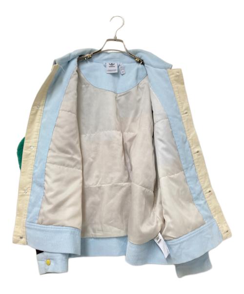 adidas（アディダス）adidas (アディダス) MELTING SADNESS グリーン×ホワイト×ブルー サイズ:Lの古着・服飾アイテム