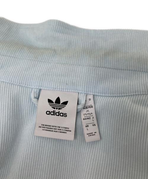 adidas（アディダス）adidas (アディダス) MELTING SADNESS グリーン×ホワイト×ブルー サイズ:Lの古着・服飾アイテム