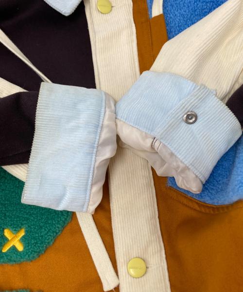 adidas（アディダス）adidas (アディダス) MELTING SADNESS グリーン×ホワイト×ブルー サイズ:Lの古着・服飾アイテム