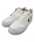 NIKEナイキ）の古着「AIR FORCE 1 LOW “ Multi Swoosh White ”」｜ホワイト×ブラック