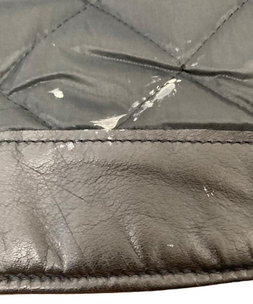 Schott（ショット）shott (ショット) レザーライダースジャケット ブラック サイズ:42の古着・服飾アイテム