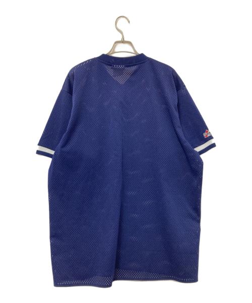Majestic（マジェスティック）Majestic (マジェスティック) ゲームシャツ ネイビー サイズ:XLの古着・服飾アイテム