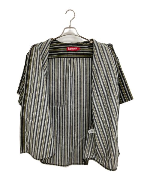 SUPREME（シュプリーム）SUPREME (シュプリーム) Loose Fit Multi Stripe S/S Shirt グリーン サイズ:Lの古着・服飾アイテム