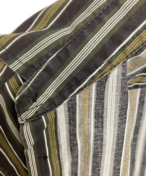 SUPREME（シュプリーム）SUPREME (シュプリーム) Loose Fit Multi Stripe S/S Shirt グリーン サイズ:Lの古着・服飾アイテム
