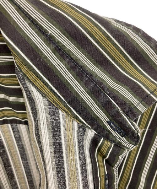 SUPREME（シュプリーム）SUPREME (シュプリーム) Loose Fit Multi Stripe S/S Shirt グリーン サイズ:Lの古着・服飾アイテム