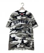 SUPREMEシュプリーム）の古着「Intarsia camo SS」｜グレー