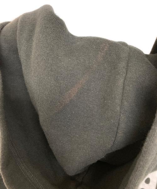 HUMAN MADE（ヒューマンメイド）HUMAN MADE (ヒューマンメイド) バックロゴジップパーカー グレー サイズ:Lの古着・服飾アイテム