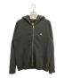 HUMAN MADE（ヒューマンメイド）の古着「バックロゴジップパーカー」｜グレー