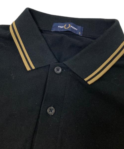 FRED PERRY（フレッドペリー）FRED PERRY (フレッドペリー) ポロシャツ ブラック サイズ:Mの古着・服飾アイテム