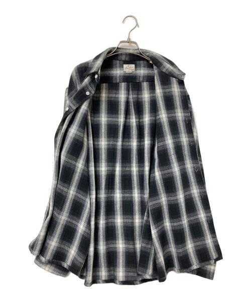 BACKERS（バッカーズ）BACKERS (バッカーズ) ネルシャツ ブラック サイズ: Lの古着・服飾アイテム