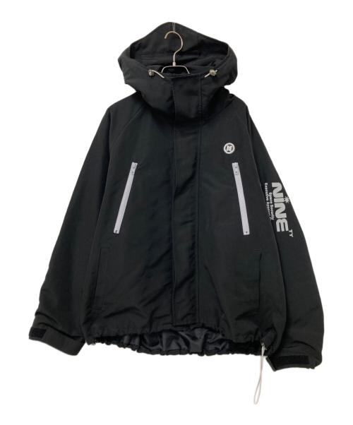 9090（9090）9090 (9090) N Logo Tech Mountain Parka ブラック サイズ:Mの古着・服飾アイテム