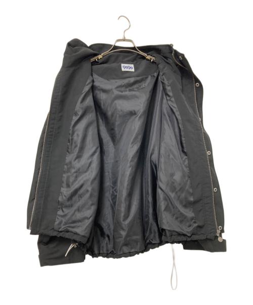 9090（9090）9090 (9090) N Logo Tech Mountain Parka ブラック サイズ:Mの古着・服飾アイテム