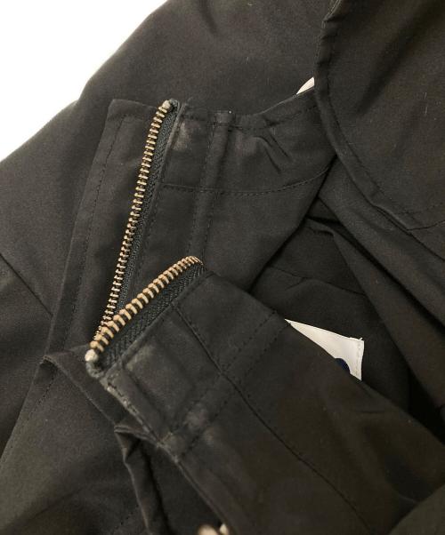 9090（9090）9090 (9090) N Logo Tech Mountain Parka ブラック サイズ:Mの古着・服飾アイテム