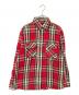 LEVI'S（リーバイス）の古着「チェックネルシャツ」｜レッド