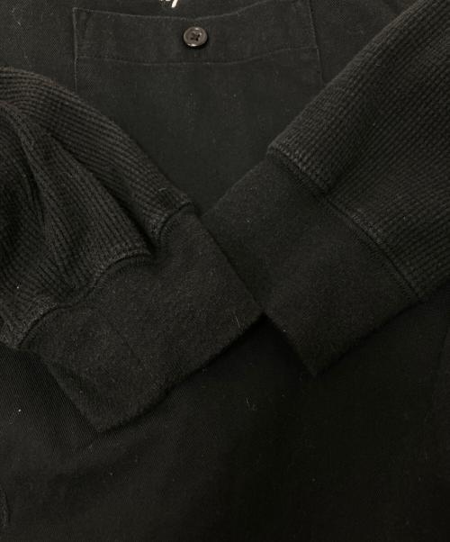 SUPREME（シュプリーム）SUPREME (シュプリーム) Thermal Work Shirt ブラック サイズ:Mの古着・服飾アイテム