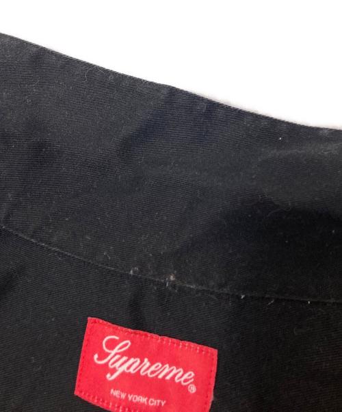 SUPREME（シュプリーム）SUPREME (シュプリーム) Thermal Work Shirt ブラック サイズ:Mの古着・服飾アイテム