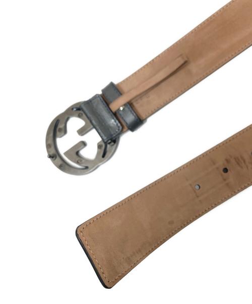 GUCCI（グッチ）GUCCI (グッチ) インターロッキングGGベルト ブラック サイズ:下記参照の古着・服飾アイテム