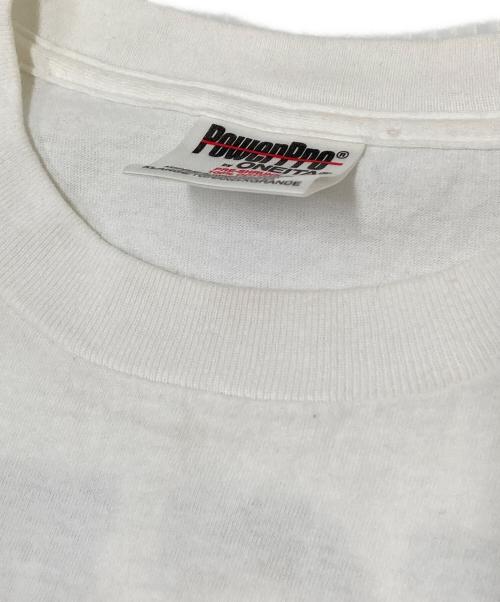 power pro（パワープロ）power pro (パワープロ) 90SプリントTシャツ ホワイト サイズ:XLの古着・服飾アイテム