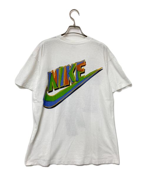 NIKE（ナイキ）NIKE (ナイキ) プリントTシャツ ホワイト サイズ:Lの古着・服飾アイテム