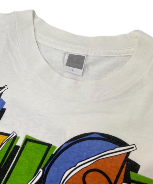 NIKE（ナイキ）NIKE (ナイキ) プリントTシャツ ホワイト サイズ:Lの古着・服飾アイテム