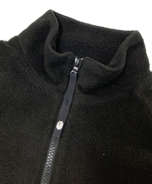 A BATHING APE（ア ベイシング エイプ）A BATHING APE (ア ベイシング エイプ) フリースジャケット ブラック サイズ:XSの古着・服飾アイテム