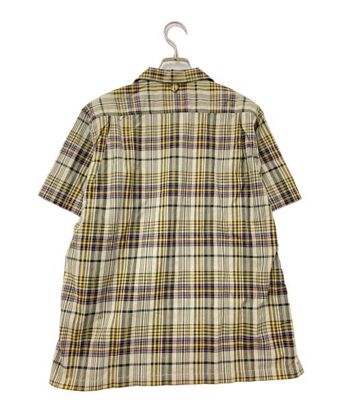 THE NORTHFACE PURPLELABEL（ザ・ノースフェイス パープルレーベル）THE NORTHFACE PURPLELABEL (ザ・ノースフェイス パープルレーベル) 半袖チェックシャツ イエロー サイズ:Sの古着・服飾アイテム