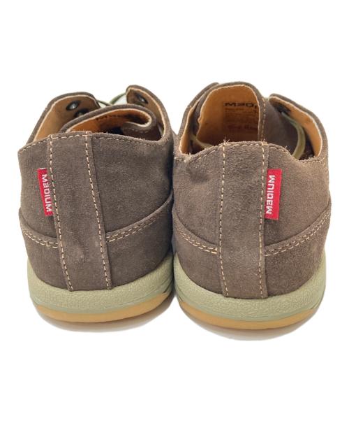 MEDIUM（ミディアム）MEDIUM (ミディアム) スエードスニーカー ブラウン サイズ:US:9.5の古着・服飾アイテム