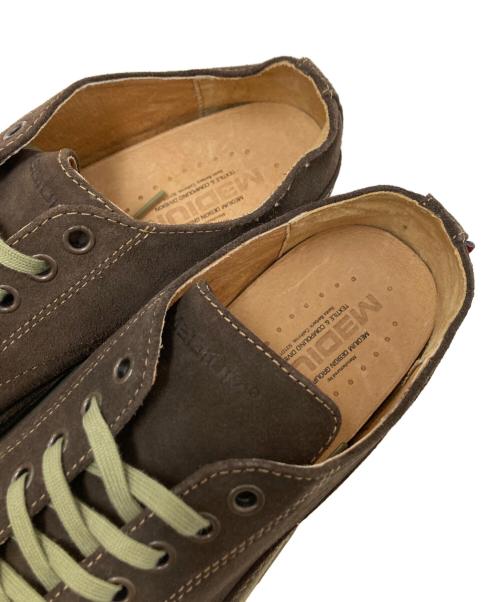 MEDIUM（ミディアム）MEDIUM (ミディアム) スエードスニーカー ブラウン サイズ:US:9.5の古着・服飾アイテム