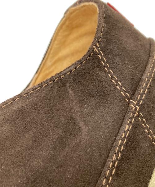 MEDIUM（ミディアム）MEDIUM (ミディアム) スエードスニーカー ブラウン サイズ:US:9.5の古着・服飾アイテム