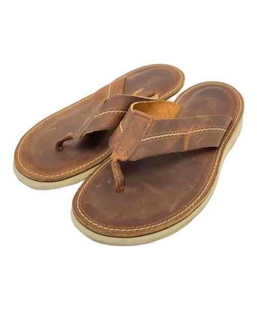 RED WING（レッドウィング）RED WING (レッドウィング) レザーサンダル ブラウン サイズ:8Dの古着・服飾アイテム